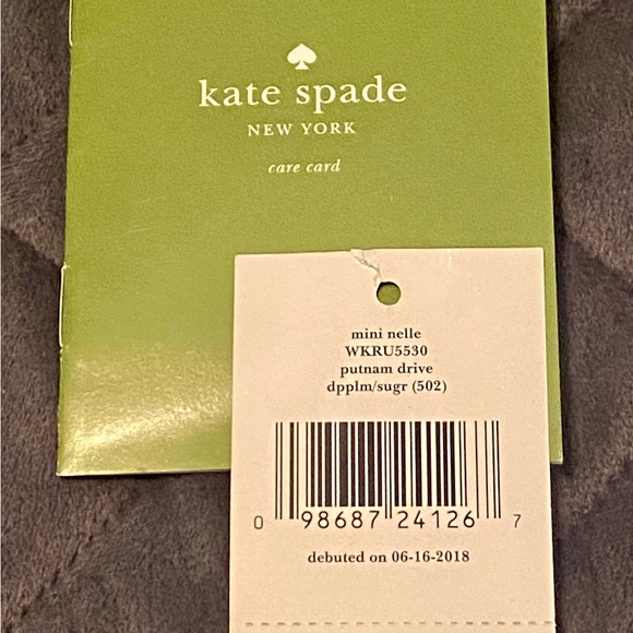 New KATE SPADE “Mini Nelle” Putnam Drive Bag - Picture 2 of 8